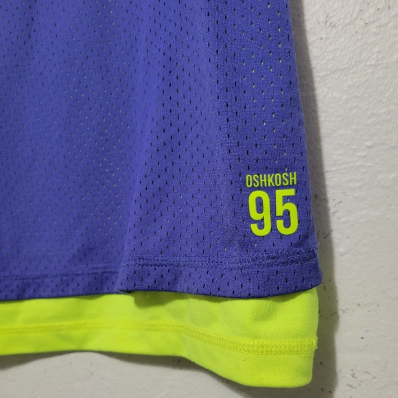 OshKosh B'gosh Kids Blue and Green Tank Top 5T - Picture 2 of 4